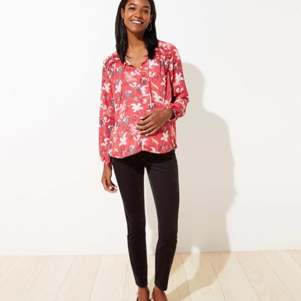 NWT LOFT Maternity Skinny Corduroy Pant